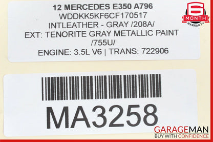 10-16 Mercedes W212 E300 E550 Rear Left Driver Side Suspension Control Arm 20409