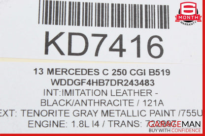 12-15 Mercedes W204 C250 SLK250 M271 1.8L Turbo Turbocharger IHI 2710903680 OEM