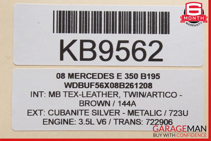 06-11 Mercedes W211 E350 CLS500 Steering Column Control Switches Assembly Black