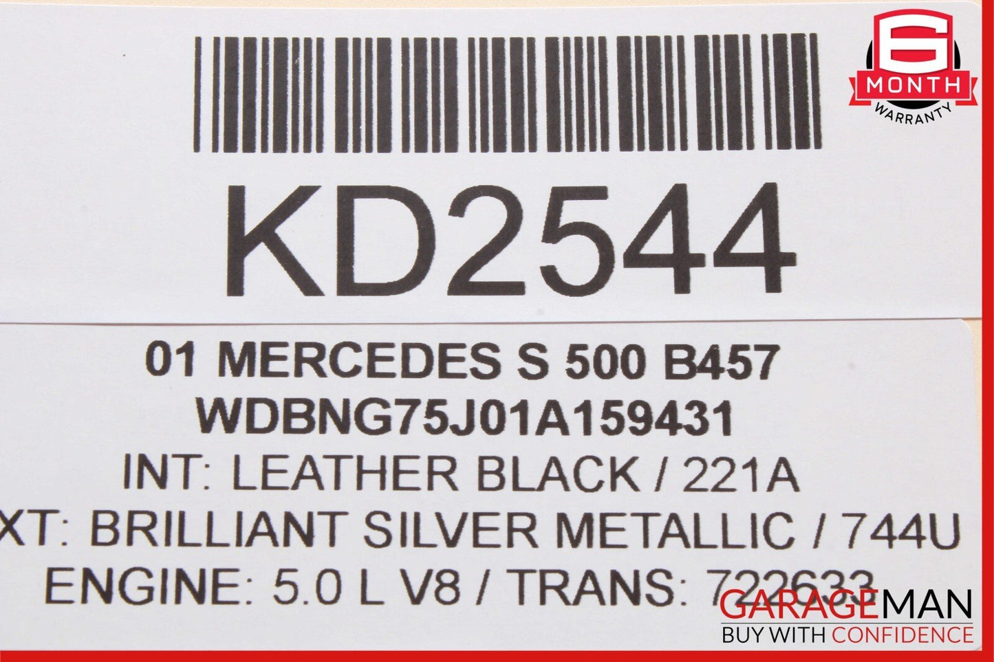 00-06 Mercedes W220 S500 CLK500 CL600 Antenna Amplifier Booster Module Unit OEM