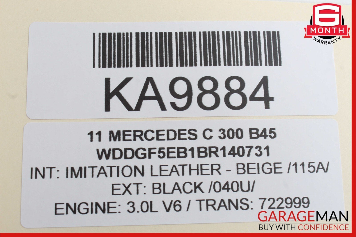 08-14 Mercedes W204 C280 C300 A/C Climate Control Switch Trim Bezel Cover Wood