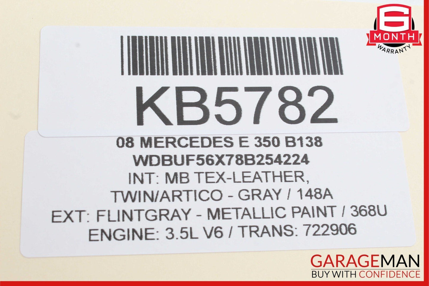 03-09 Mercedes CLS500 E350 E63 AMG Hazard Switch Control Panel Trim Walnut