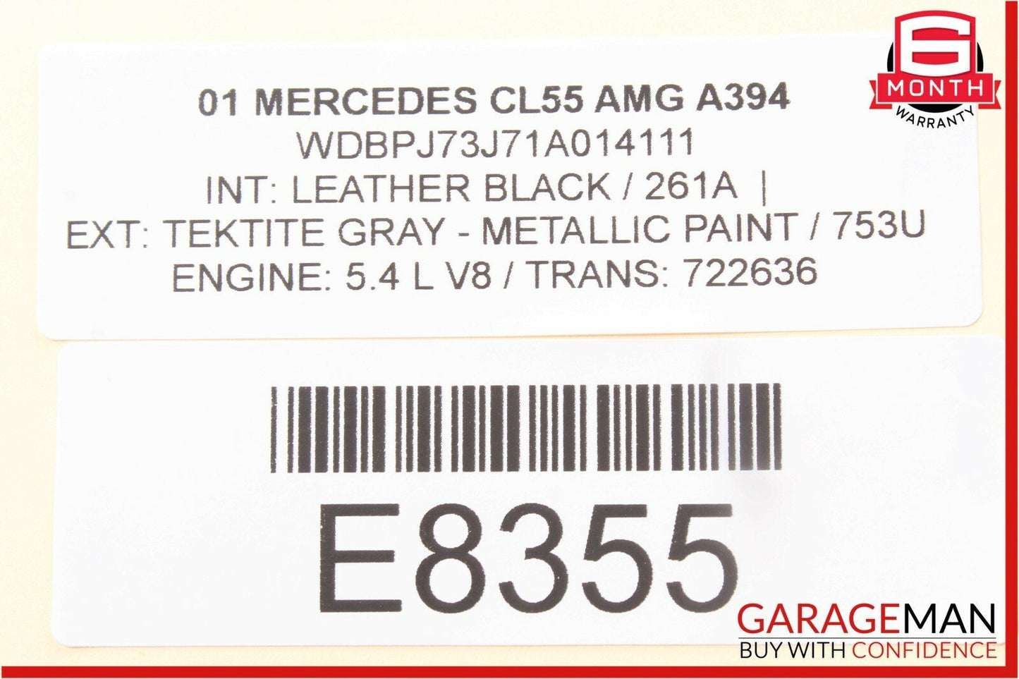 00-06 Mercedes S430 CLK500 CL55 AMG Antenna Amplifier Booster Module Assembly