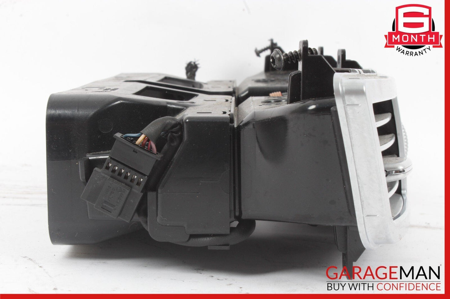 07-13 Mercedes W221 S550 S450 Center Dash A/C Air Vent Trim Clock Assembly OEM