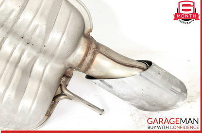 03-08 Mercedes R230 SL550 SL600 Rear Exhaust Mufflers Muffler Tip Tips Set of 2