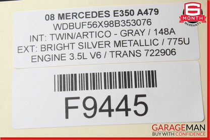 07-09 Mercedes W211 E350 E550 Rear Overhead Dome Light Reading Map Gray OEM
