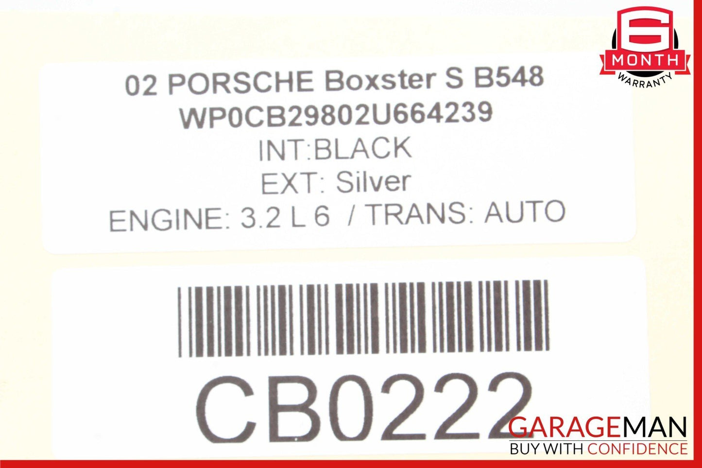 97-04 Porsche Boxster S 986 Front or Rear Suspension Lower Control Arm OEM