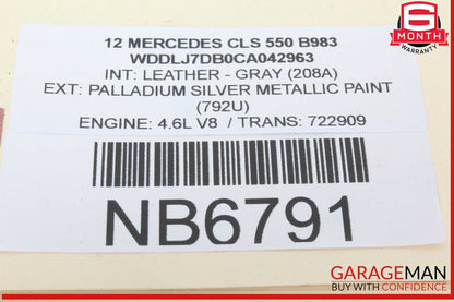 15-18 Mercedes W218 CLS550 Rear SAM Module Relay Fuse Box 2129004022 OEM
