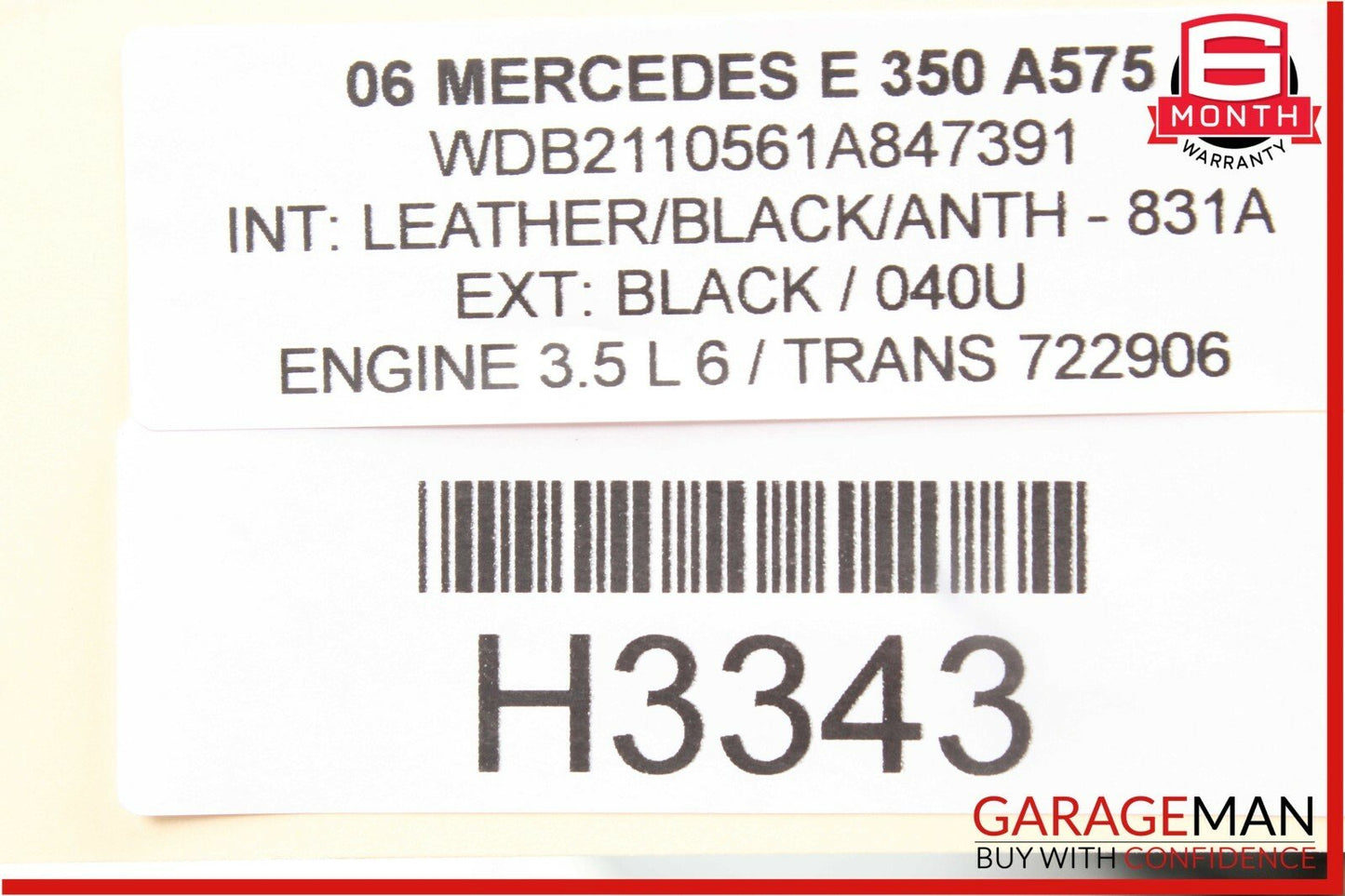 03-09 Mercedes W211 E350 E550 Front Right Passenger Side Door Control Module OEM