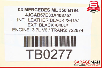 98-05 Mercedes W163 ML350 ML500 Rear Right Top Upper Control Arm 1633520501 OEM