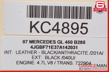 06-12 Mercedes X164 GL450 ML350 Rear AC A/C Heater Climate Control Switch OEM