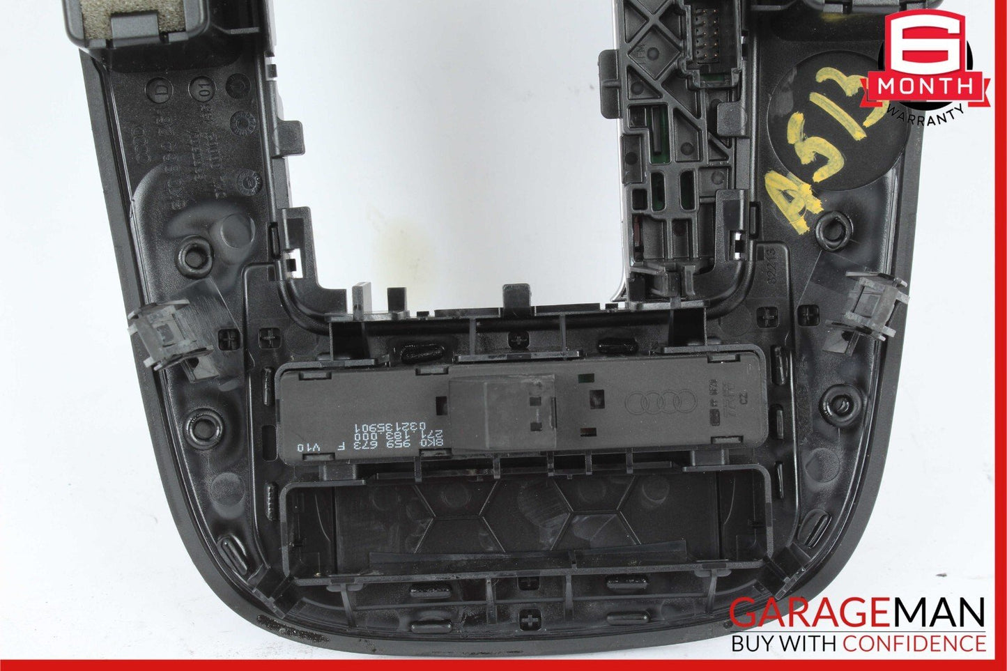 09-16 Audi A4 A5 Front Center Console Shift Trim Shifter Bezel Cover Assembly