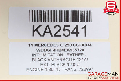 08-14 Mercedes W204 C250 Front Center Console Shifter Indicator Trim Cover Bezel