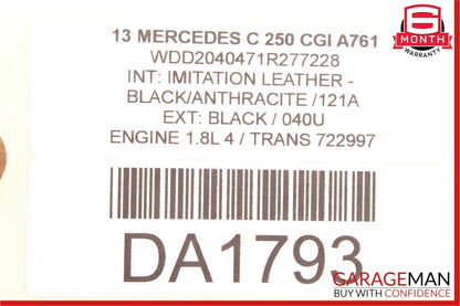 08-14 Mercedes W204 C250 Front Right Passenger Side Door Control Module Unit OEM