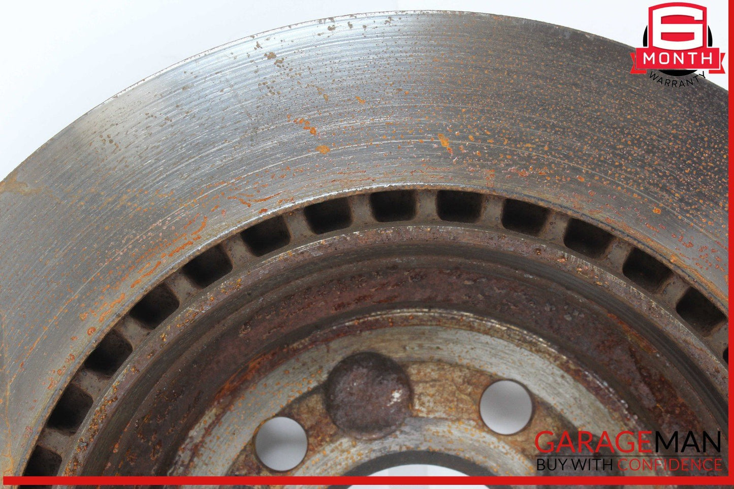 10-18 Mercedes W212 E350 Rear Brake Rotors Disc Left & Right Set OEM