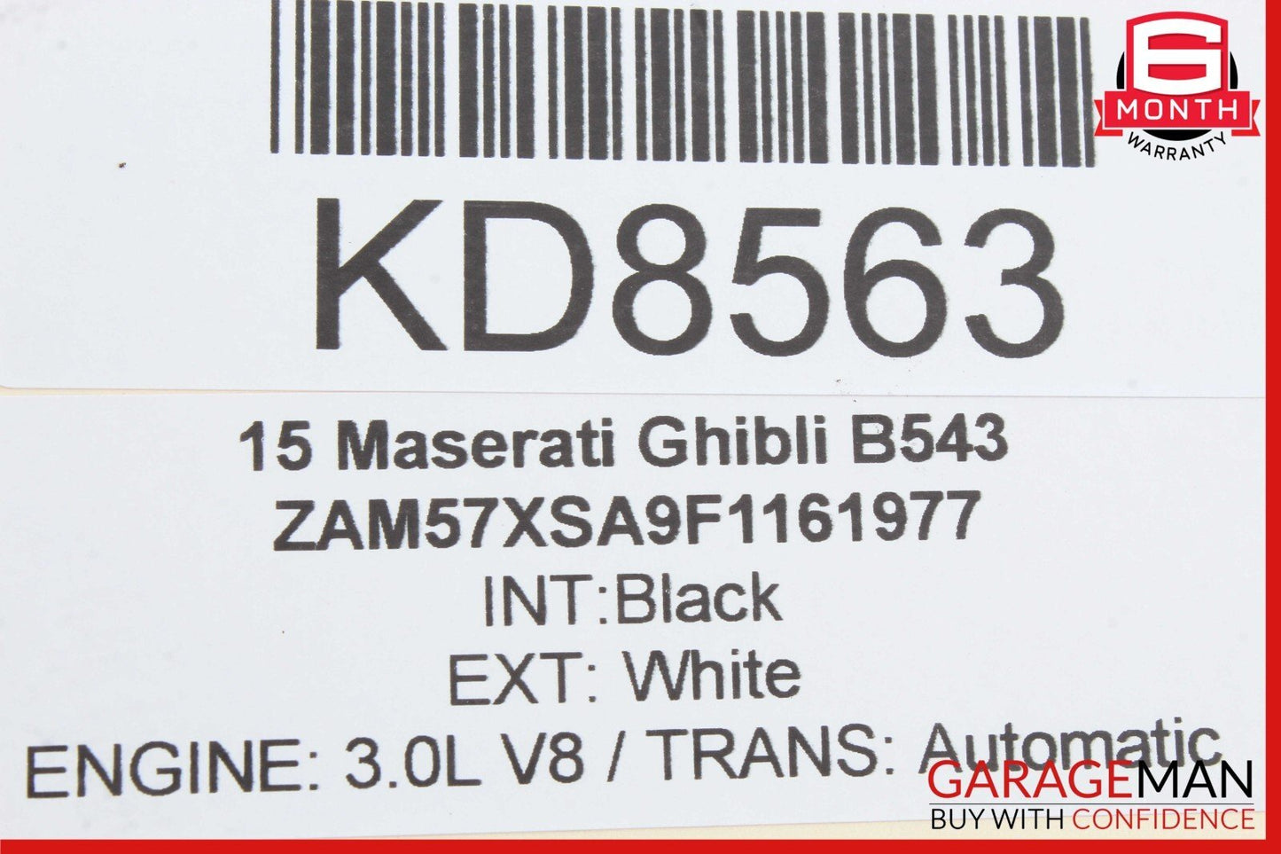14-20 Maserati Ghibli SQ4 M157 Front Left Side Door Lock Latch Actuator OEM