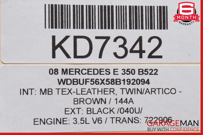 03-09 Mercedes W211 E55 AMG E550 Front Right Passenger Door Control Module OEM