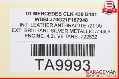 Mercedes W209 CLK350 C230 SLK350 Rear Right or Left Side Lower Control Arm OEM