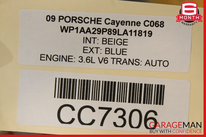 08-10 Porsche Cayenne 957 Rear Exhaust Muffler 95511112165 OEM