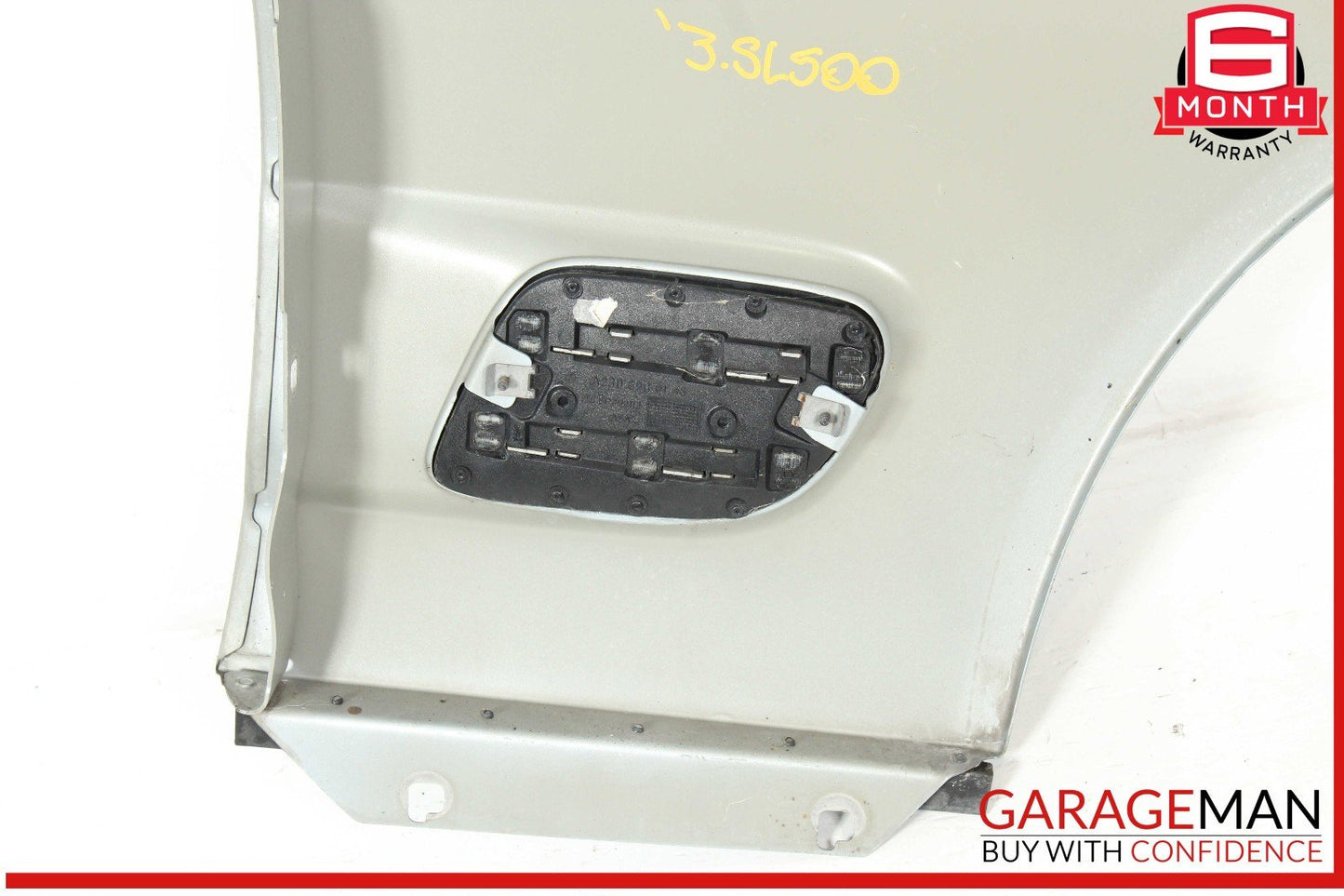 03-08 Mercedes R230 SL500 SL600 Front Left Side Wing Fender Panel Cover Silver