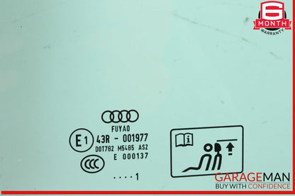 18-24 Audi S5 A5 Rear Left Driver Side Quarter Window Glass 8W7845297B OEM