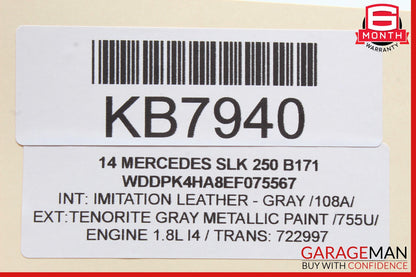 08-18 Mercedes W212 E350 SLK250 C350 Front Right Seat Control Module OEM