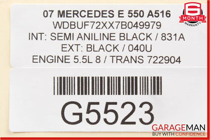 03-11 Mercedes E550 CLS550 Front Left Side Suspension Upper Control Arm