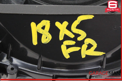 14-18 BMW X5 F15 X3 X4 X6 Front Right Side Under Seat Subwoofer Bass Speaker OEM