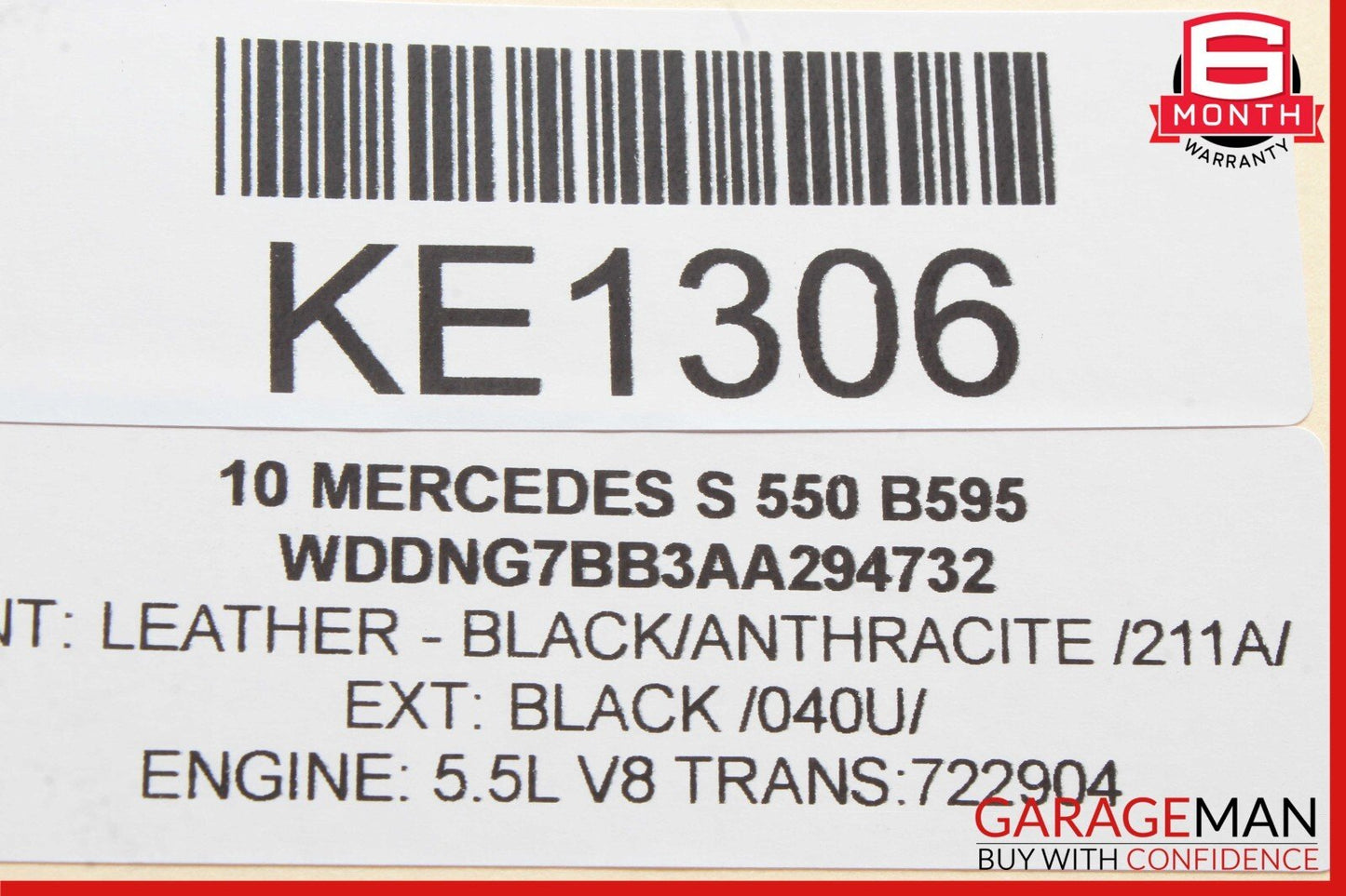 10-13 Mercedes W221 S550 Steering Column Control Switches Assembly OEM