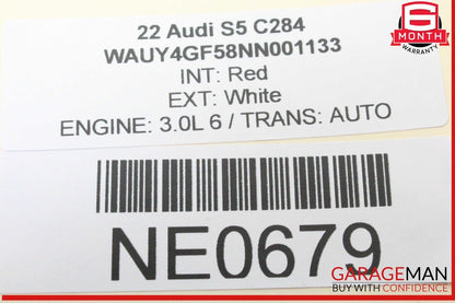 18-24 Audi S5 A5 Rear Left Driver Side Window Regulator Motor 5Q0959408F OEM