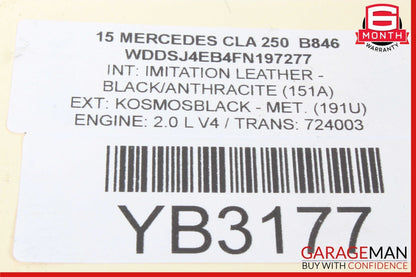 14-19 Mercedes W117 CLA250 FWD Front Right Wheel Spindle Knuckle Hub Bearing OEM