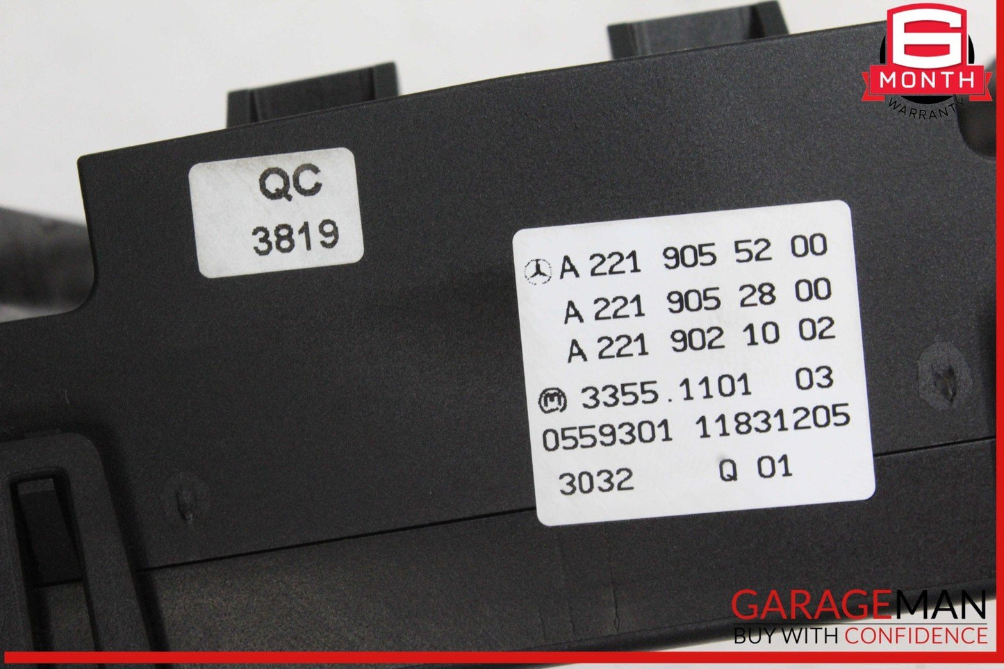 07-14 Mercedes W221 S550 CL550 AC A/C Climate Control Switch Dual Zone OEM