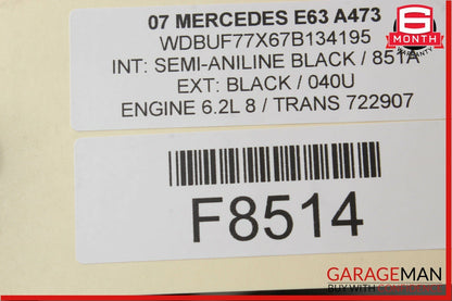 06-09 Mercedes W211 E550 E63 AMG CLS350 Communication Control Module Unit OEM