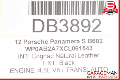10-16 Porsche Panamera 970 Rear Sway Bar Stabilizer Anti Roll Assy 970333701 OEM