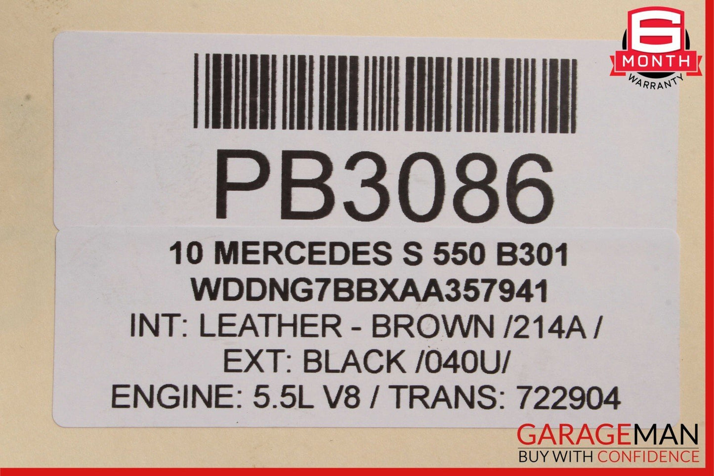 07-13 Mercedes W221 S550 S400 Front Bumper Reinforcement Bracket Bar Assembly