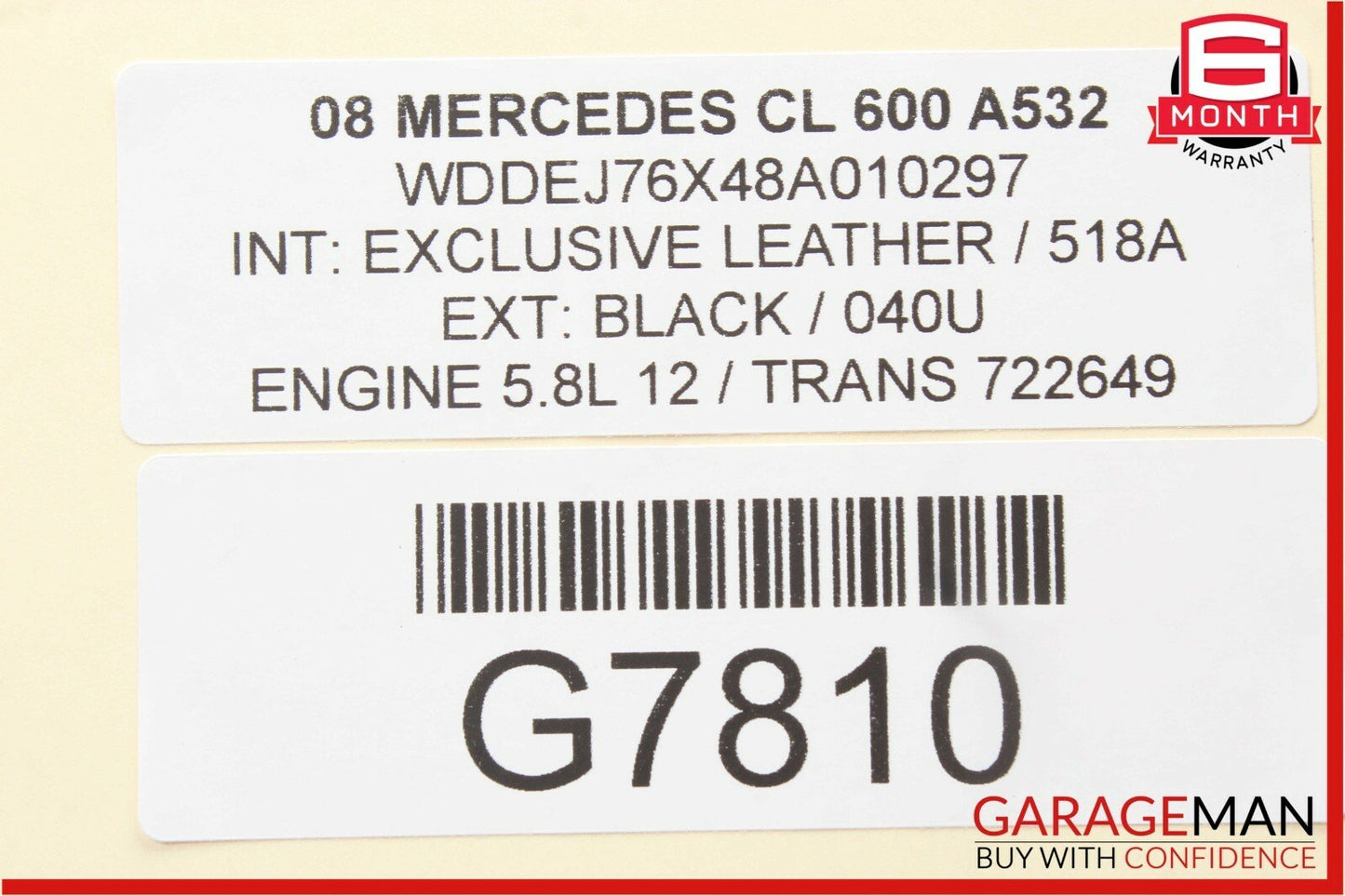 07-13 Mercedes W221 S450 S550 Trunk Lid Unlock Release Trim Panel Handle OEM