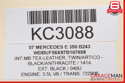 03-09 Mercedes W211 E350 E550 Front Left Side Door Window Regulator Motor OEM