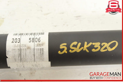 03-05 Mercedes W209 CLK320 Rear Propeller Driveshaft Drive Shaft Assembly RWD
