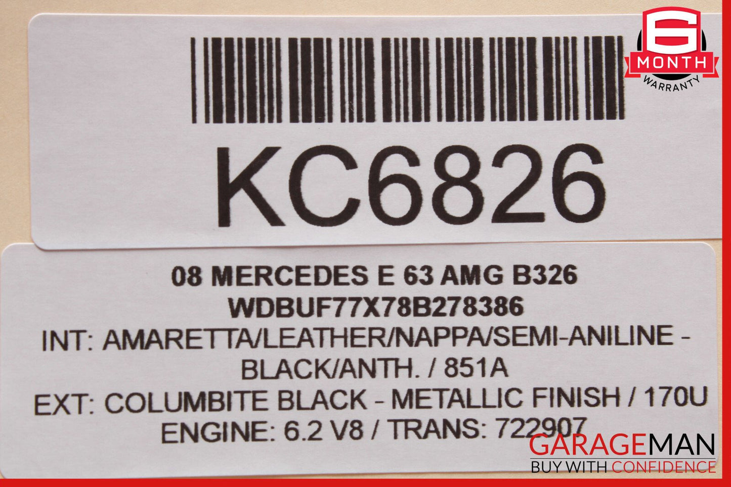 03-09 Mercedes W211 E350 E55 AMG CLS550 Rear Door Keyless Go Control Module OEM