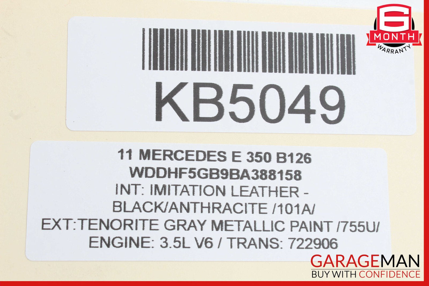 08-18 Mercedes W204 C300 C350 Front Left Driver Side Door Lock Latch Actuator