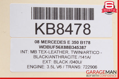 03-09 Mercedes W211 E350 E500 Rear Left Side Keyless Go Exterior Door Handle OEM
