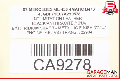 06-12 Mercedes X164 GL450 ML550 Upper Radiator Core Tie Bar Support OEM