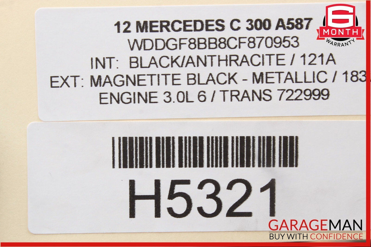 08-14 Mercedes W204 C250 C300 C350 Rear Shock Absorber Coil Spring Set of 2 Pc