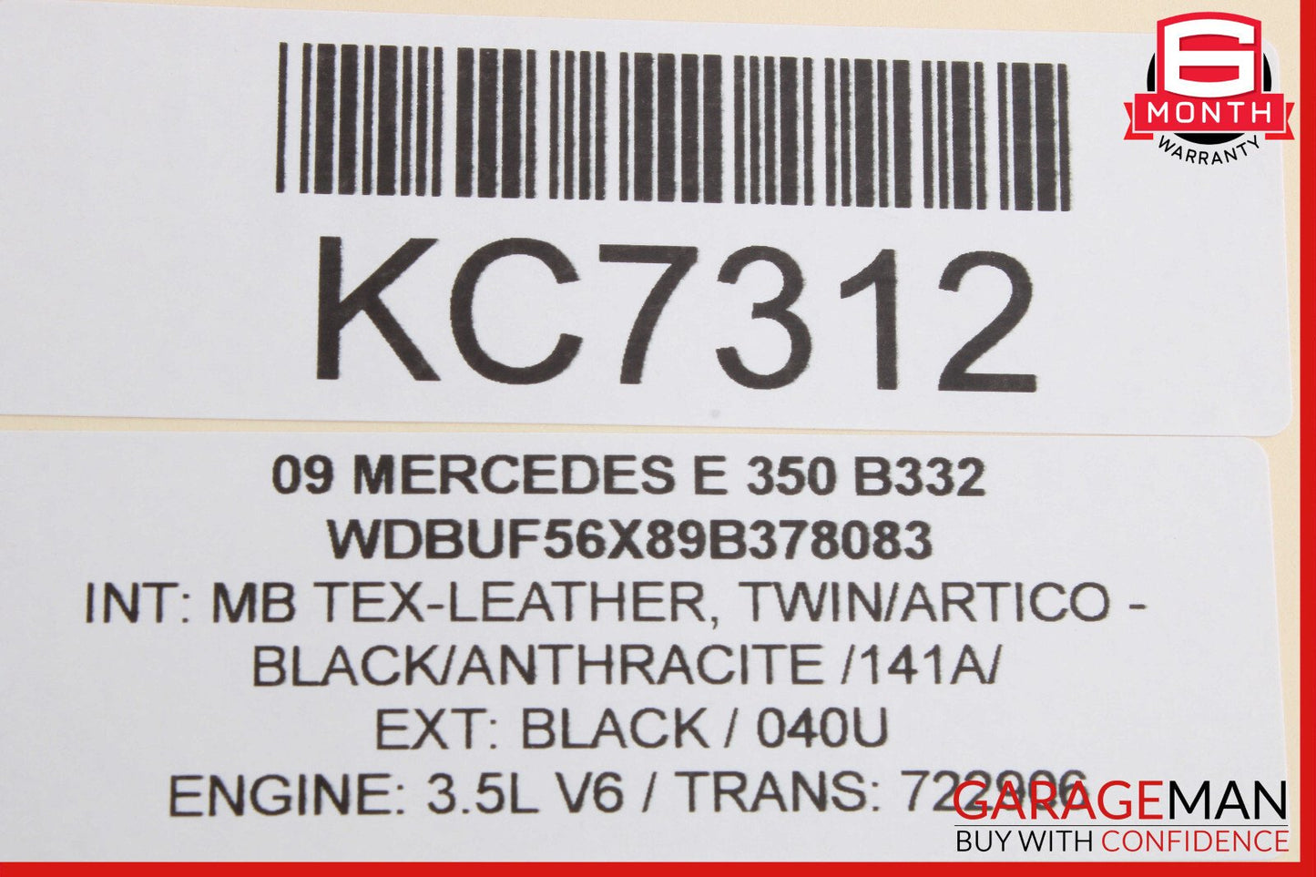 03-09 Mercedes W211 E350 E550 Front Left Driver Door Lock Latch Actuator OEM