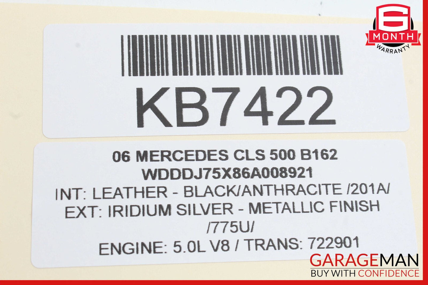 06-11 Mercedes W219 CLS500 CLS55 Front Right Passenger Door Control Module OEM