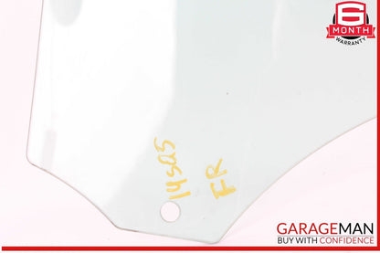 14-17 Audi SQ5 Front Right Passenger Side Door Window Auto Glass OEM