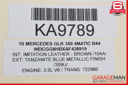 08-16 Mercedes GLK350 E350 C300 C350 Rear Left Side Door Lock Latch Actuator OEM
