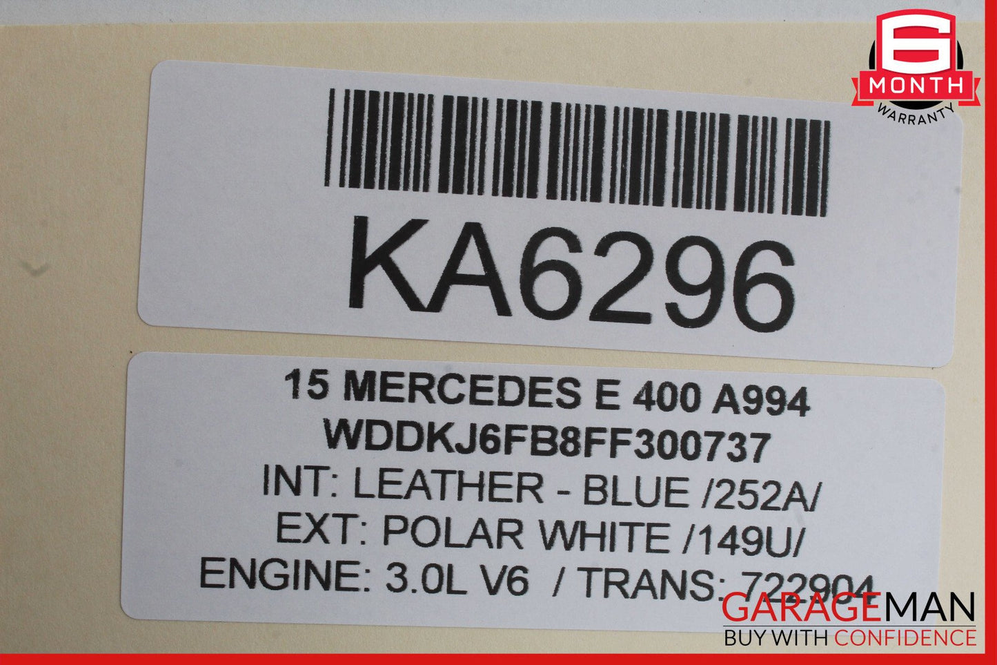 10-17 Mercedes W207 E400 E550 Coupe Left Side Door Tweeter Trim OEM