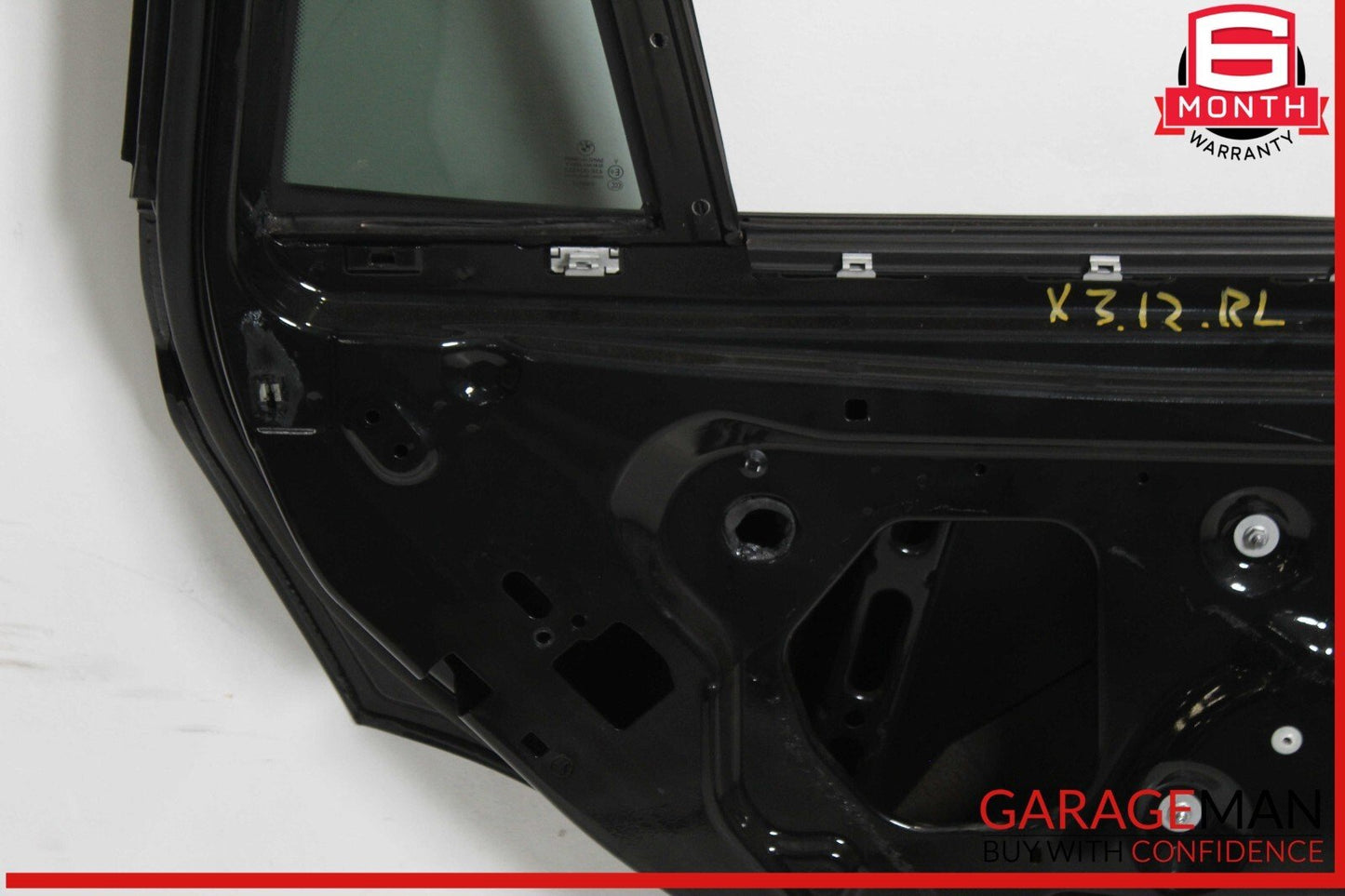 11-17 BMW X3 Rear Left Driver Side Door Shell Panel OEM