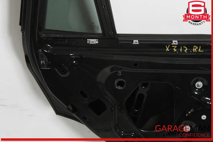 11-17 BMW X3 Rear Left Driver Side Door Shell Panel OEM